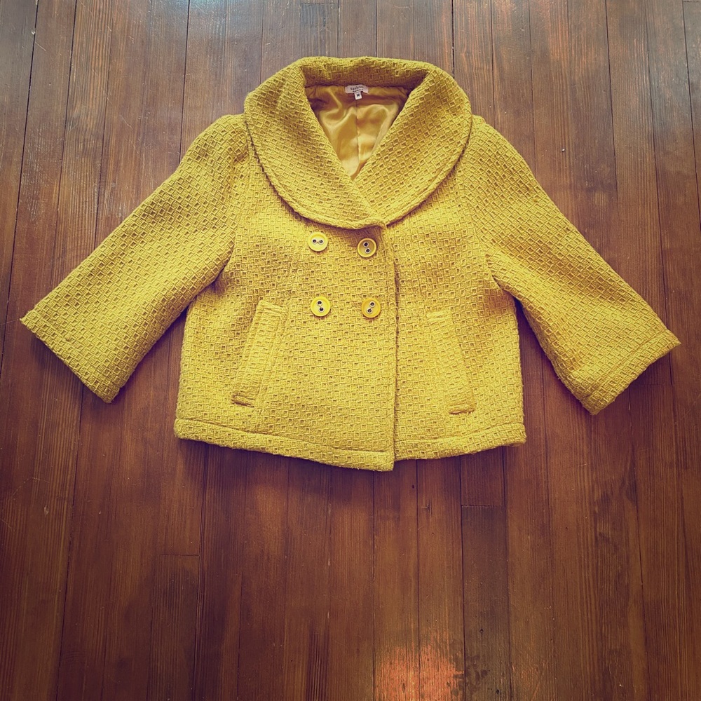 Vintage Mustard yellow coat